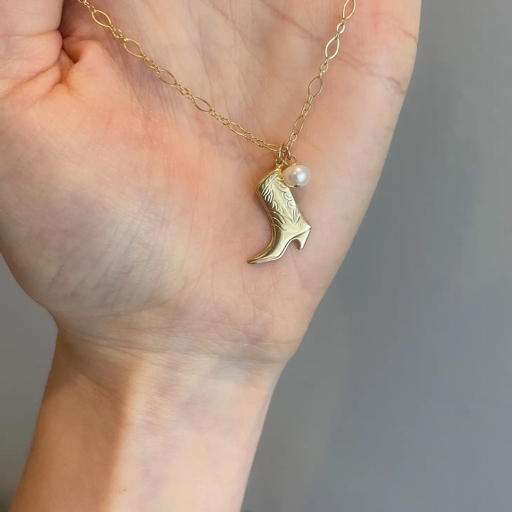Cowgirl Necklace -14k Gold Filled